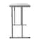 Flash Furniture 18 W, 70.8 L, 29 H, Metal, Plastic, Plastic: Polyethylene Top, Gray RB-1872-GY-GG - alternate 4